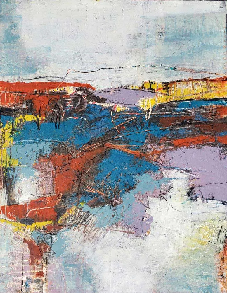 Red River Mashup by Laurie Huff